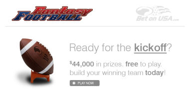 Bet On USA Sportsbook Free Football Contest