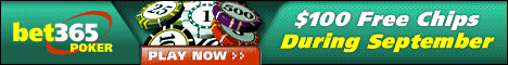 bet365 poker bonus