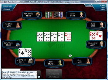 Full Tilt Free Poker Software Screenshot