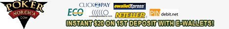 Best instant deposit bonus at Poker Nordica